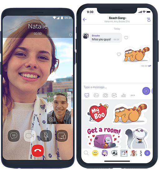 تطبيق Viber للمراسلة