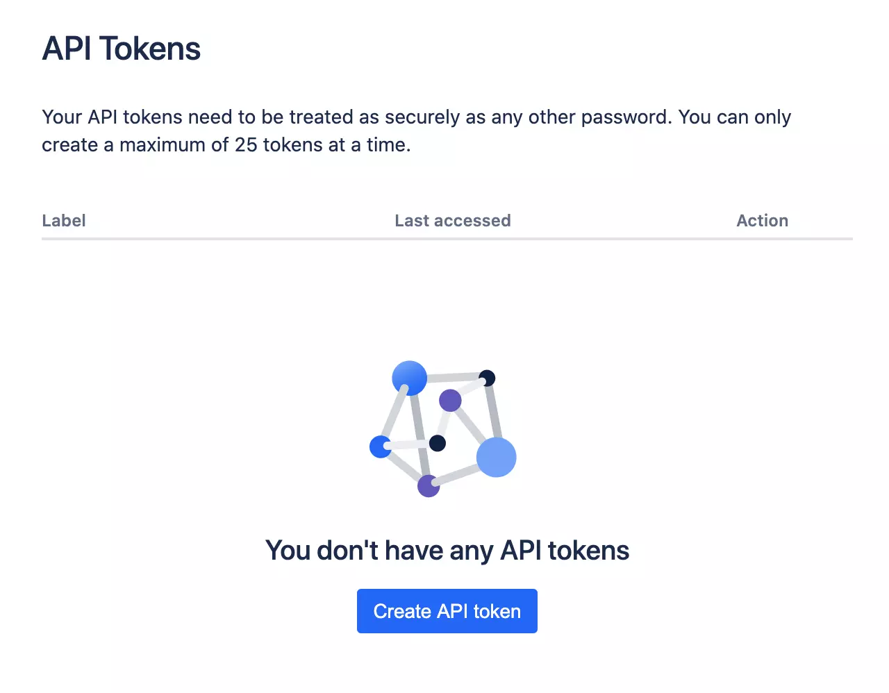 حيث يمكن إنشاء رموز API في Jira