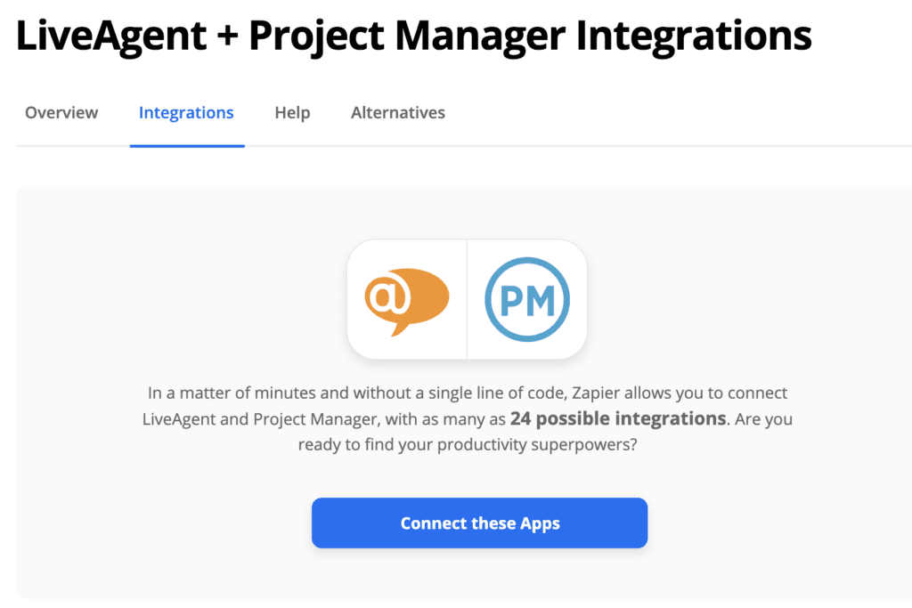 إعداد تكامل Zapier