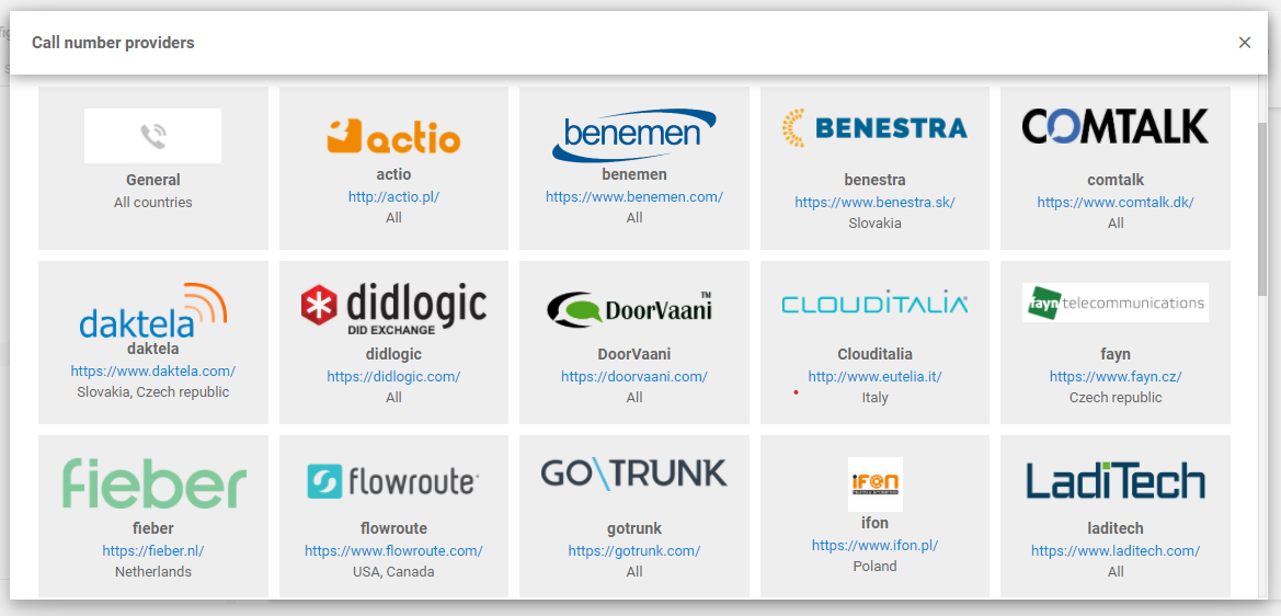 تكامل ماجنتا VoIP مع LiveAgent