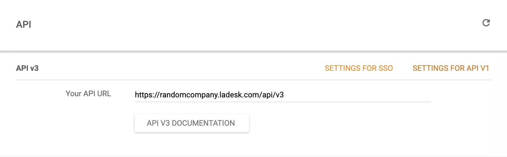 حيث يمكن العثور على API V1