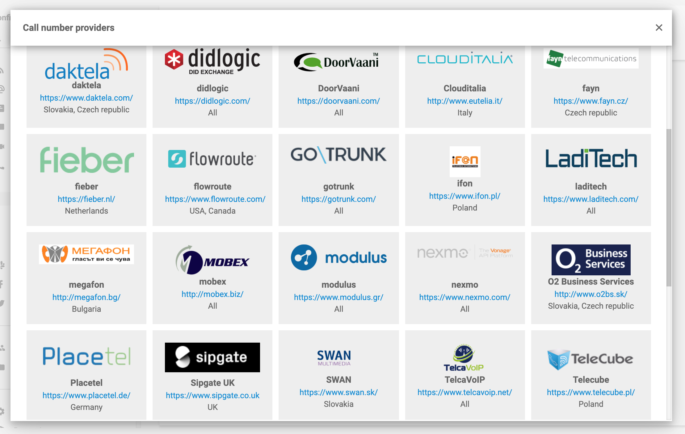 شريك iFON VoIP في LiveAgent
