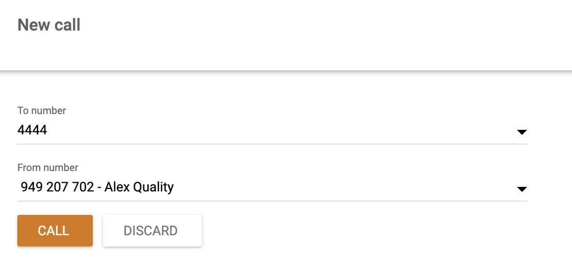 إجراء مكالمة من لايف إيجينت باستخدام زادارما كمزود خدمة الاتصال