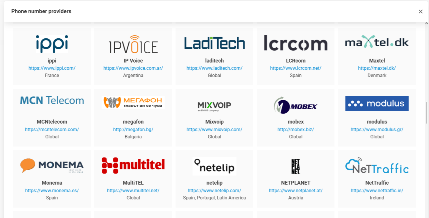 شريك Modulus VoIP LiveAgent