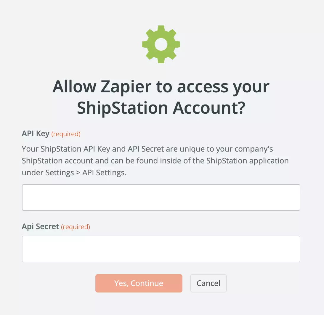 إعدادات API في ShipStation