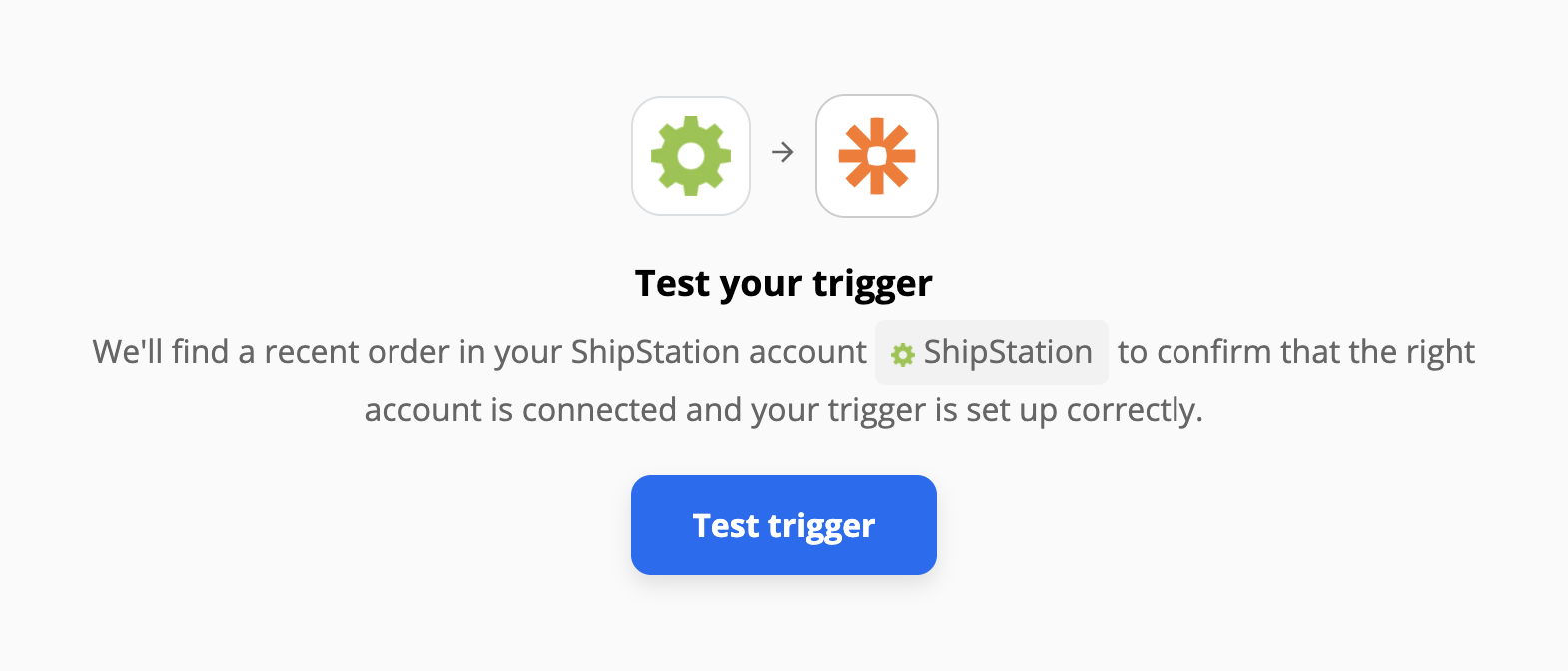 اختبار مشغل ShipStation بعد التكوين