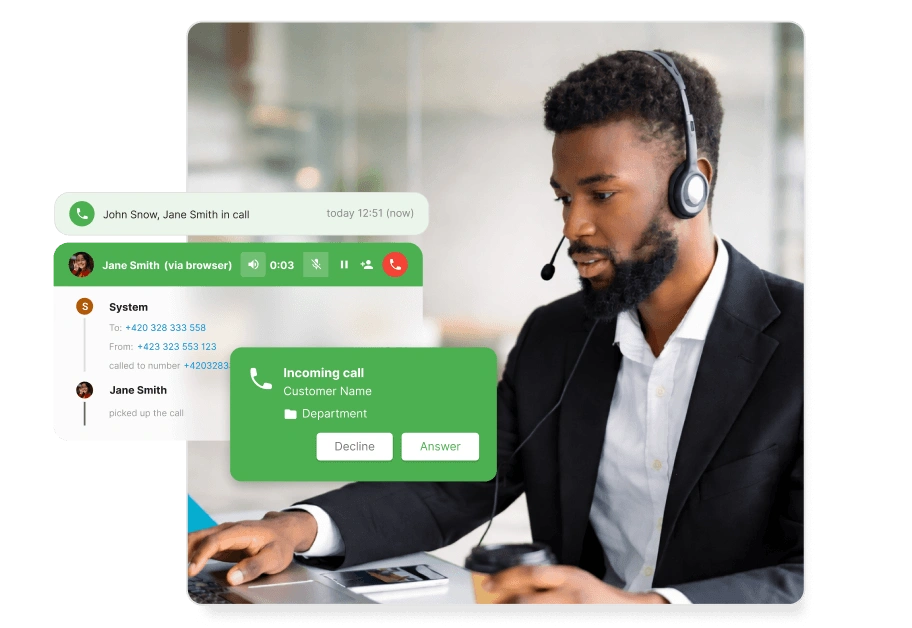 برنامج مركز الاتصالات