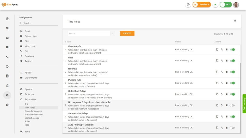 قواعد الأتمتة لتحسين الإنتاجية