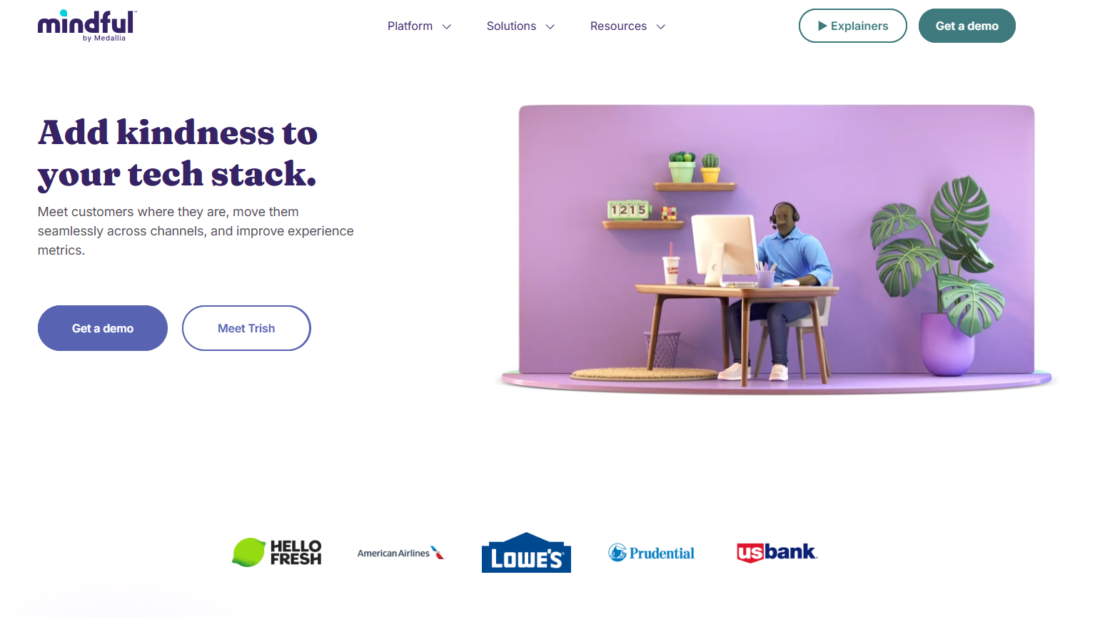 الصفحة الرئيسية من mindful