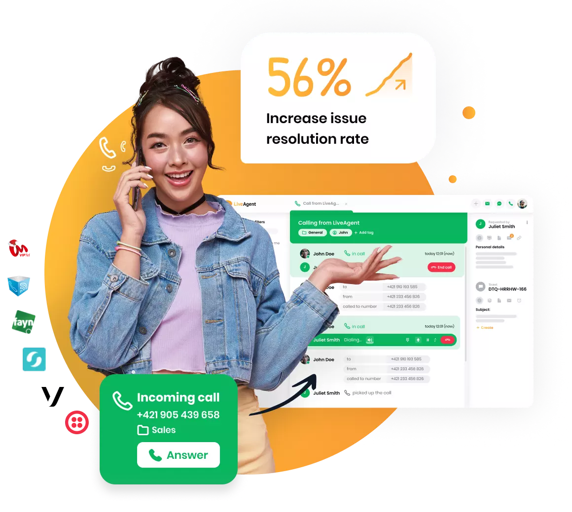 نظام التذاكر من LiveAgent يساعد على تقليل وقت الاستجابة بنسبة 40%