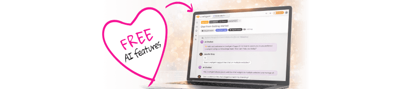 Valentine's Day promotion banner