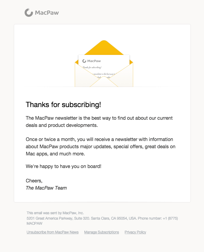 مثال على رسالة شكر ترحيبية