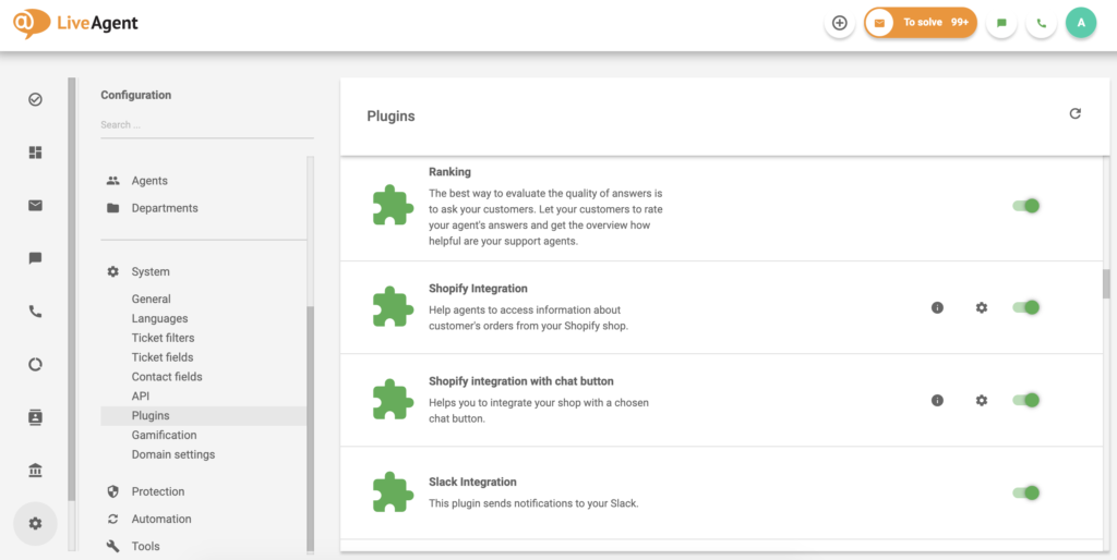تكامل Shopify مع برنامج تجربة العملاء