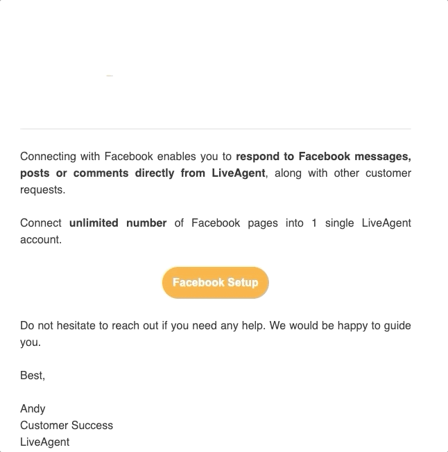 مثال على بريد دعوة